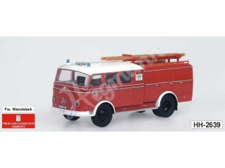 Modell aus der HEICO-Feuerwehr-Serie in 1:87 H0