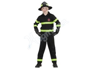 KARNEVAL / FASCHING Feuerwehrmann in Größe 158