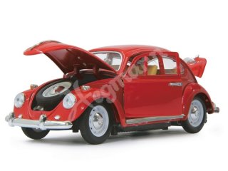 VW Käfer 1:18 RC Die Cast Rot 27MHz