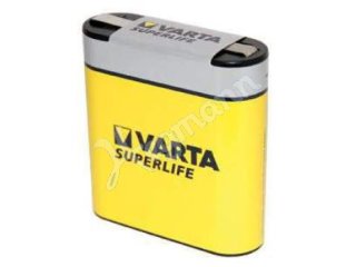 Blockbatterie 3LR12 4,5V zur direkten Befestigung der Batteriekappen 67731 und 67730