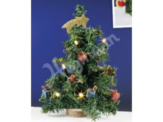 KAHLERT Weihnachtsbaum geschmückt mit 5 LED