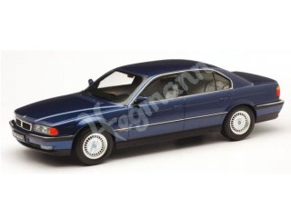 KK scale KKDC180362 BMW 740i E38 1.series 1994, blue-metallic