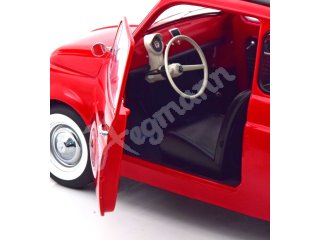 KK scale KKDC120031 Fiat 500F, 1968, red / rot