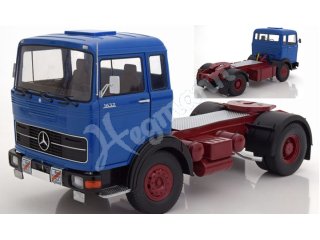 KK scale Road Kings RK180022 Mercedes LPS 1632 1969, blue/red/black