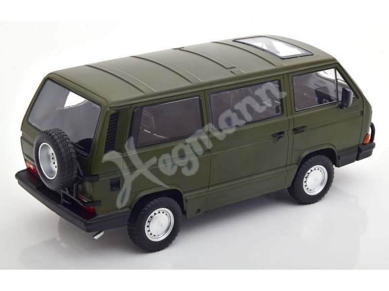 KK-Scale 1:18 Volkswagen VW T3 Syncro polícia ano de construção 1987