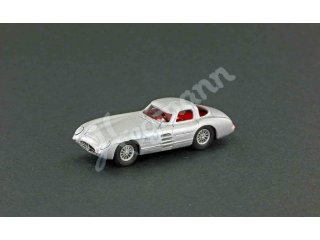LE GRAND 1/87 Collection LE87300 MB 300 SLR Uhlenhaut Coupé, W 196 S, silber mit roter Innenausstattung