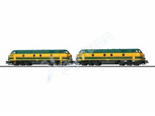 Diesellokomotive Serie 55 in Doppeltraktion