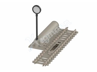 Entkupplungsgleis m.Betonschw