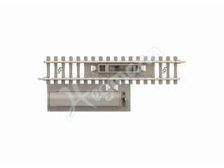 Minitrix Entkupplungsgleis mit Betonschwellen Länge 76,3 mm