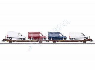 Flachwagen-Set DB AG