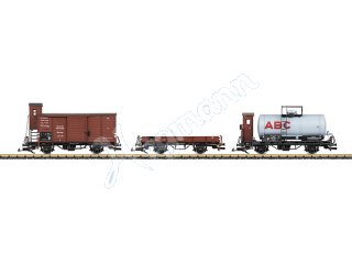 LGB-Exklusiv (MHI) 2.2014, 3 Güterwagen