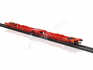 Märklin 47470 H0 1:87 Doppel-Taschenwagen Sdggmrss 738