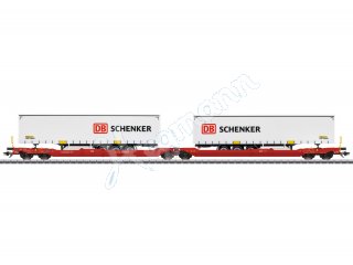 Doppel-Taschenwagen Sdggmrss 738