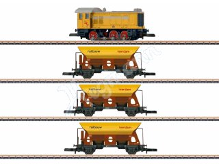 Märklin 81771 Spur Z 1:220 Sommer-Neuheit 2023 Gleisbauzug V36 Railbouw Leer