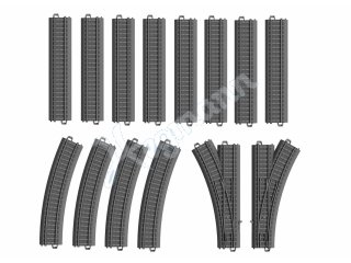 Märklin my world - Kunststoffgleis-Ergänzungspackung