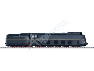Trix 22917 H0 1:87 Stromlinien-Dampflok BR 05 blau MESSE-Lok 18