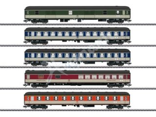 Schnellzugwagen-Set Pop-Farbe