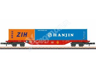 Märklin 82641-01 Spur Z 1:220 EINZEL-Wagen Containertragwagen Sgns