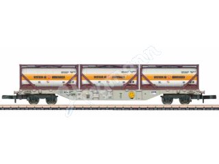 Märklin 82641-04 Spur Z 1:220 EINZEL-Wagen Containertragwagen Sgns