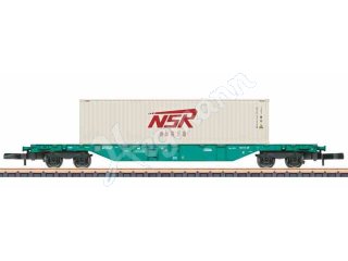 Märklin 82641-06 Spur Z 1:220 EINZEL-Wagen Containertragwagen Sgns