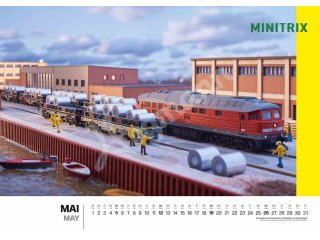 Märklin-/Trix-Wandkalender 2024