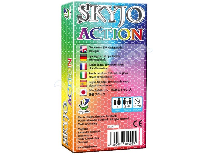 Magilano 300717-juego de cartas-skyjo-Action 