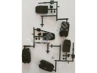 3x Leopard 2A0 Turm für Bahnv