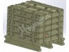 Arsenal-M 111500090 H0 1:87 8 Palletten mit Gewehrmunition 5,56 oder 7,62mm in Holzkisten