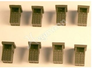 Arsenal-M 111500089 H0 1:87 8 Palletten mit Panzermunition 105mm oder 120mm