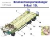 ARSENAL-M / miniTank 111300731 Brückentransportanhänger (für Biber-Brücke)