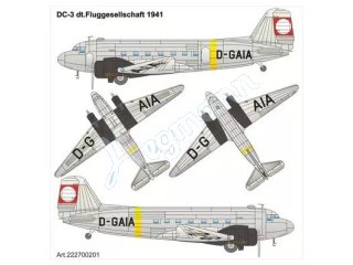ARSENAL-M miniTank 222700201 Douglas DC-3 dt.Fluggesellschaft 1941