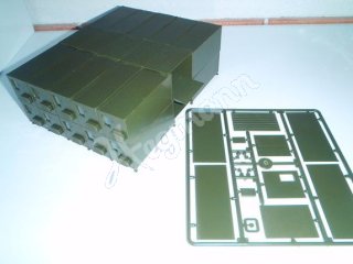 ARSENAL-M miniTank 221400011 Feldlager Wohncontainer stapelbar bronzegrün