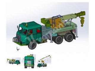 GR&Auml;F & STIFT mit Wilhag Kran