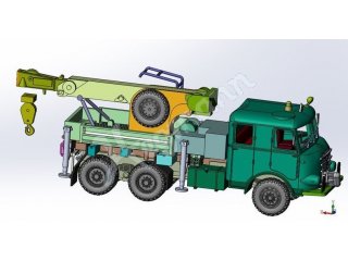 ARSENAL-M / miniTank 115201271 GRÄF & STIFT mit Wilhag Kran