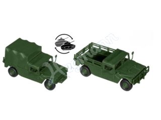 ARSENAL-M miniTank 224200221 Hummer mit hohem Verdeck / Hochplane