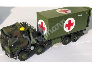 ARSENAL-M miniTank 2GTF15203 IVECO GTF 15t. mit Rettungsstation geschützt