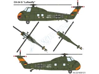 ARSENAL-M miniTank 221600121 Sikorsky CH-34 Luftwaffe Bundeswehr