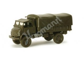 Arsenal-M 211200991 H0 1:87 UNIMOG S404 Pritsche/Plane