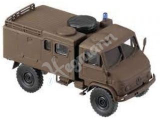UNIMOG S404 TLF 8, Stahlkabin