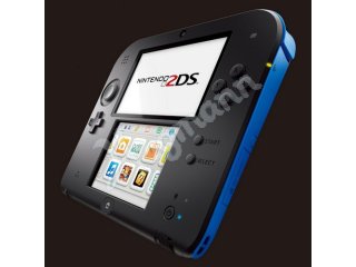 Konsole 2 DS in der Farbgebung blau-schwarz