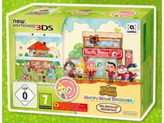 Bundle aus Nintendo Konsole new3DS und Spiel Animal Crossing HHD+C