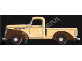 H0 1:87 1941/1946 Chevrolet Pickup beige mit braunen Kotflügeln
