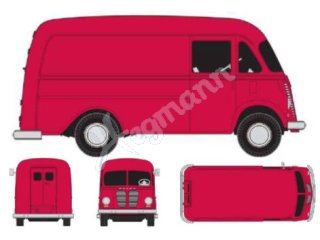 1:87 CLASSIC METAL WORKS MiniMetals Delivery Van 