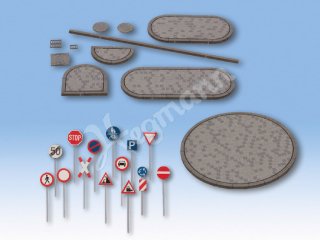 Stra&szlig;en-Deko-Set