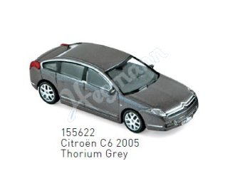 NOREV 155622 H0 1:87 Citroën C6 2005 - Thorium Grey