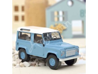 NOREV Land Rover Defender 1995 Blau & Weiß Jet-car 1:43