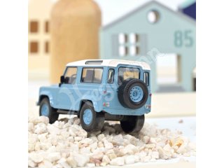 NOREV Land Rover Defender 1995 Blau & Weiß Jet-car 1:43