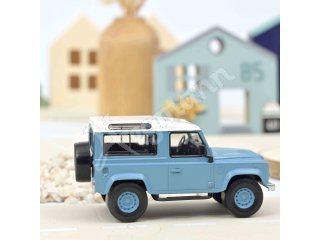 NOREV Land Rover Defender 1995 Blau & Weiß Jet-car 1:43