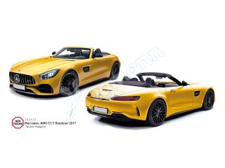 NOREV Automodell im Maßstab 1:18 in gelb-metallic