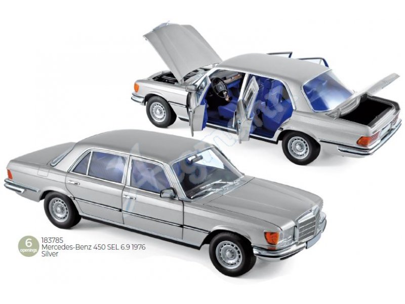 Mercedes Benz 450 Sel 6 9 197 Norev 183785 Im Massstab 1 18 Norev 183785
